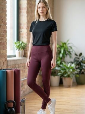 Fabletics Oasis PureLuxe High-Waisted Legging Size Small Work Out Yoga Athletic